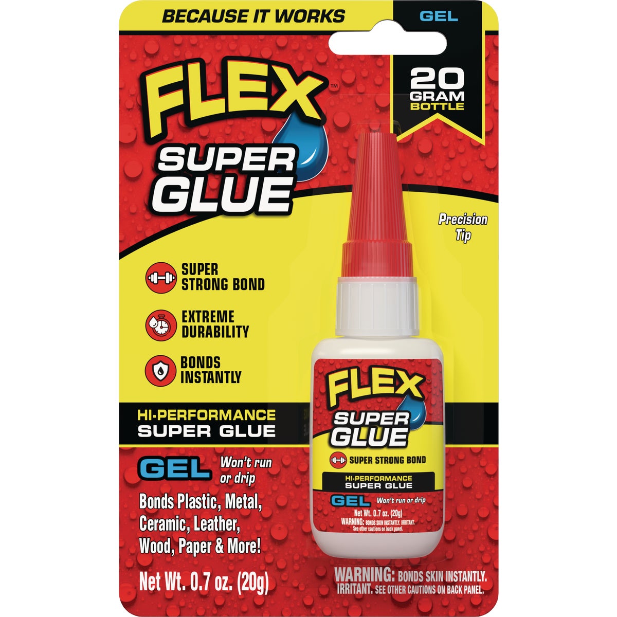 Flex 0.7 Oz. Gel Super Glue