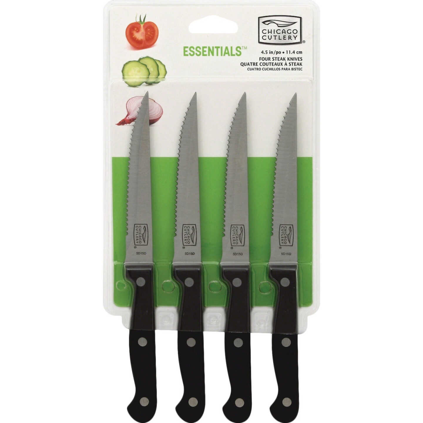 Chicago Cutlery Essentials Steak Knife Set (4-Piece) Image 1