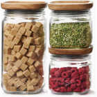 Ball 9.9 Cup Stack & Store Jar with Wooden Lid Image 3