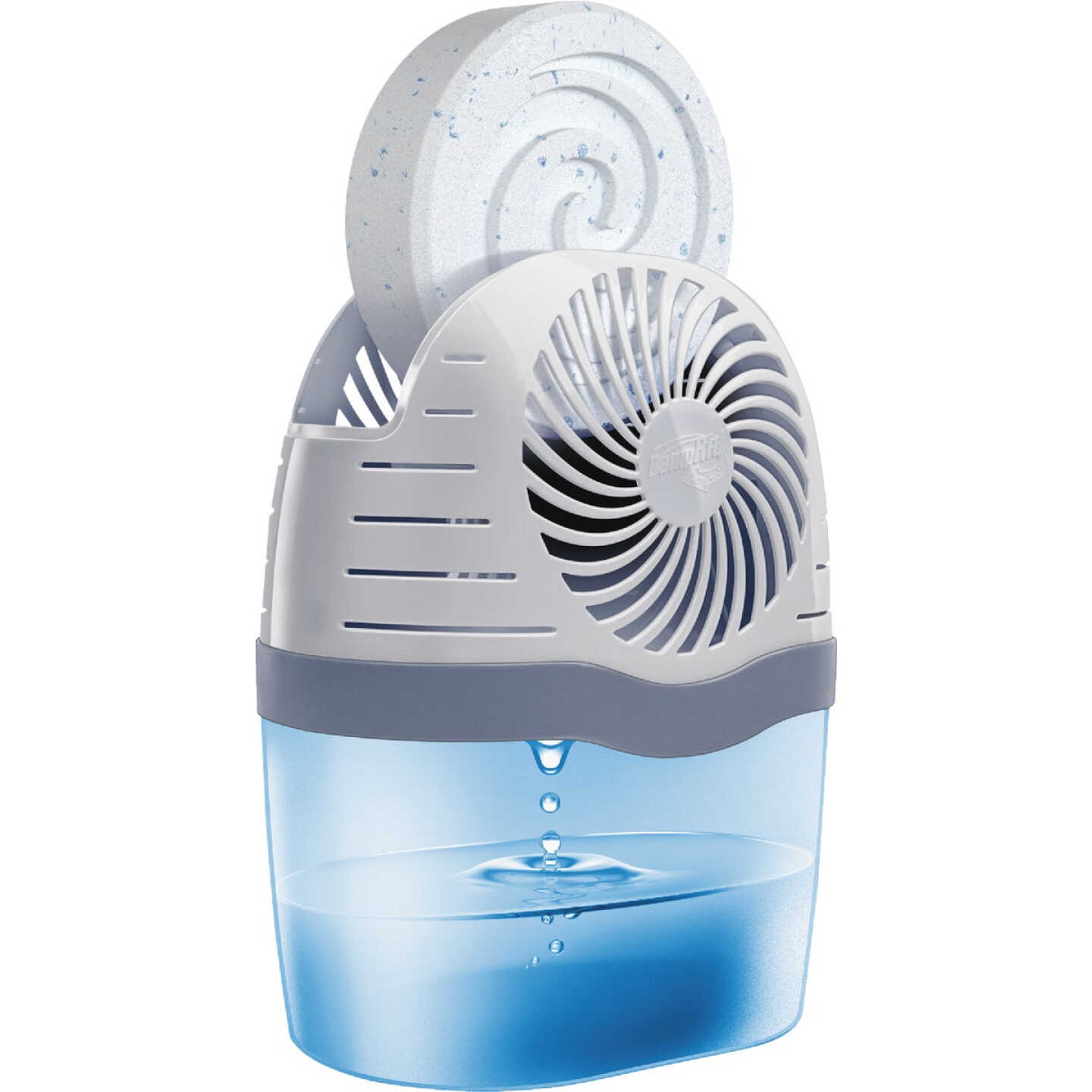 DampRid Reusable Moisture Absorber with Drop-In Tablet, Fresh Scent, 15.8 Oz. Image 6