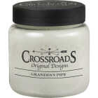 Crossroads Original Designs 16 Oz. Jar Candle, Grandpa's Pipe Image 1