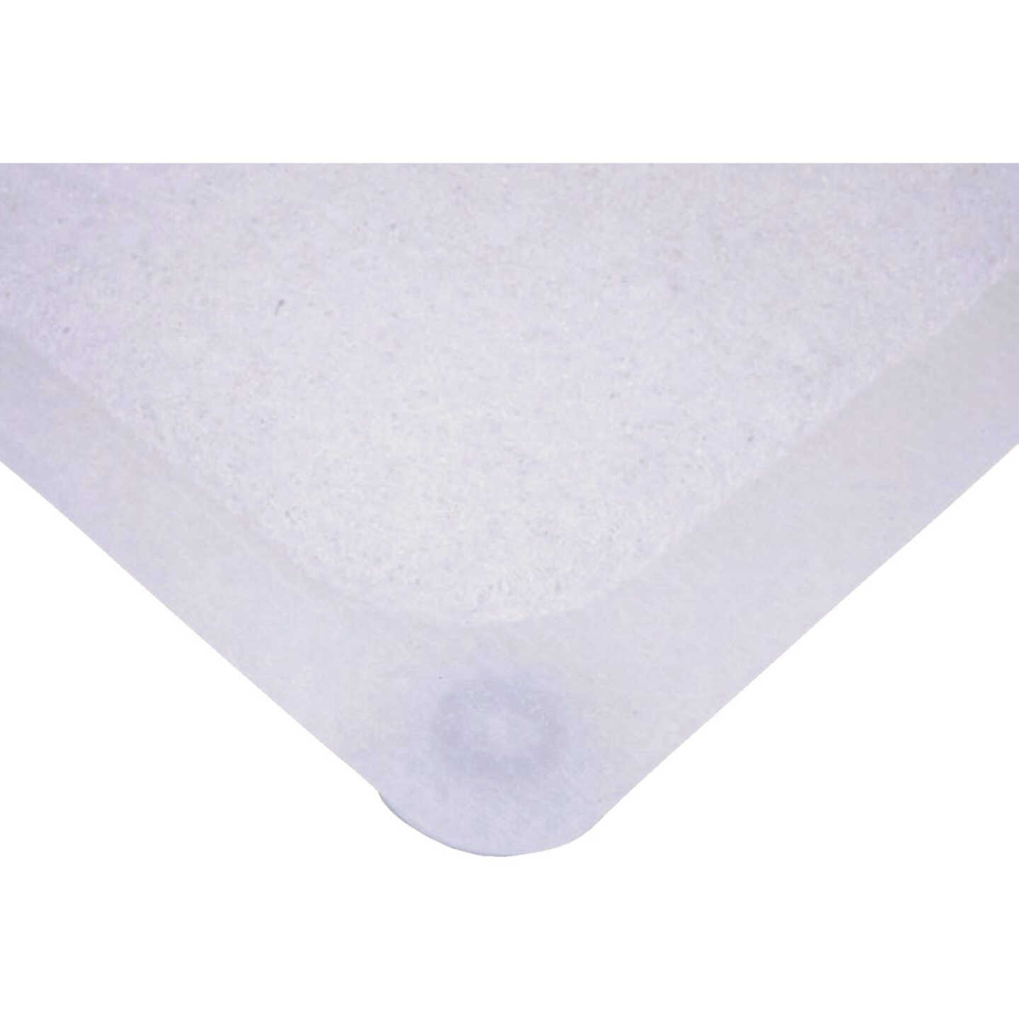Kenney 17 In. x 29 In. Non-Slip Clear Loofa Tub Mat Image 1