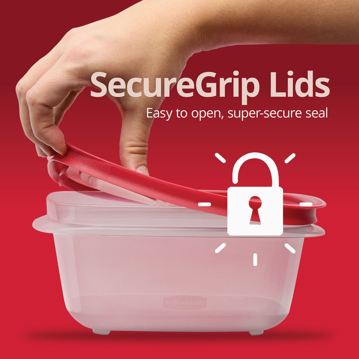 Rubbermaid EasyStore Food Storage Containers with Lids (20-Piece) Image 3