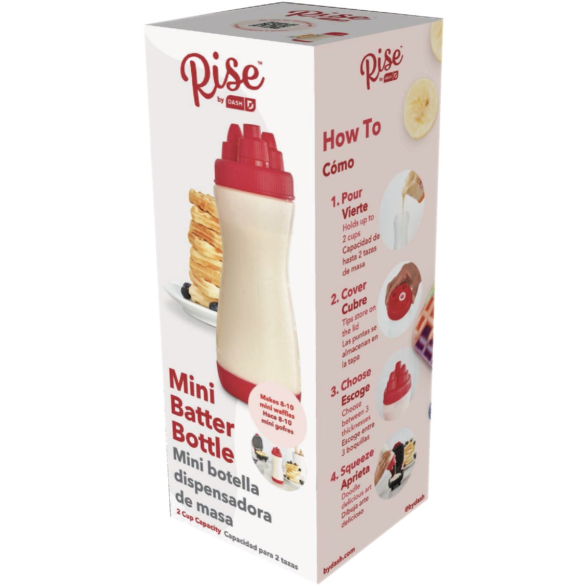 Rise By Dash 2 Cup Mini Batter Bottle Image 5