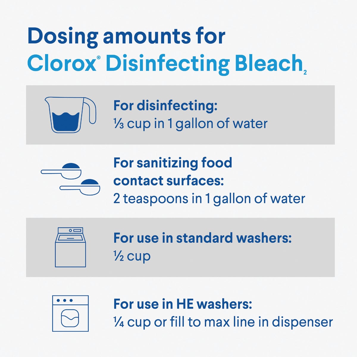 Clorox 43 Oz. Disinfecting Bleach Image 3