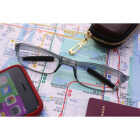Kikkerland Folding Reading Glasses in Zip Case, Assorted Magnification Image 4