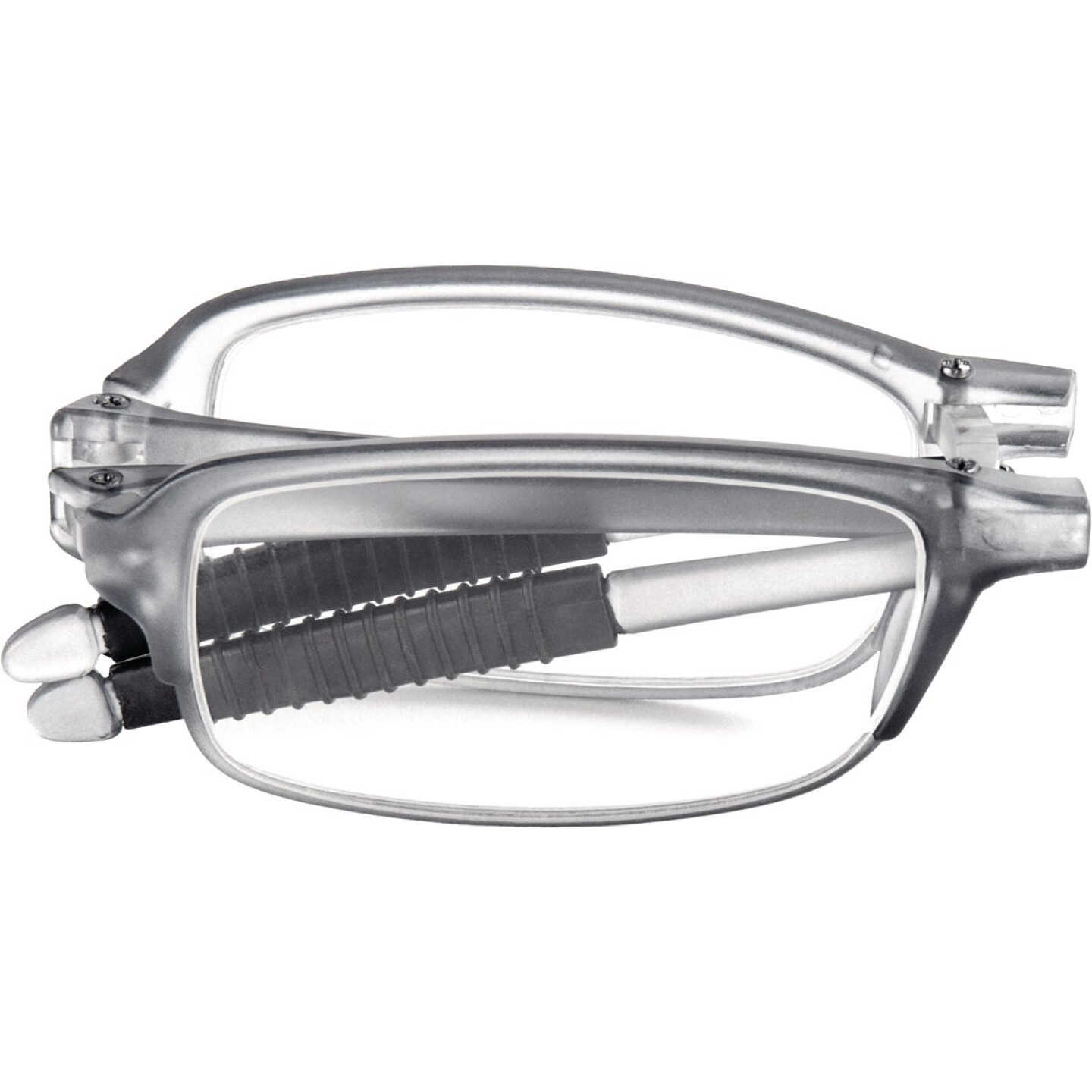 Kikkerland Folding Reading Glasses in Zip Case, Assorted Magnification Image 3