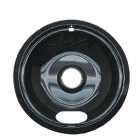 Range Kleen Electric 6" Style A Round Black Drip Pan Image 1
