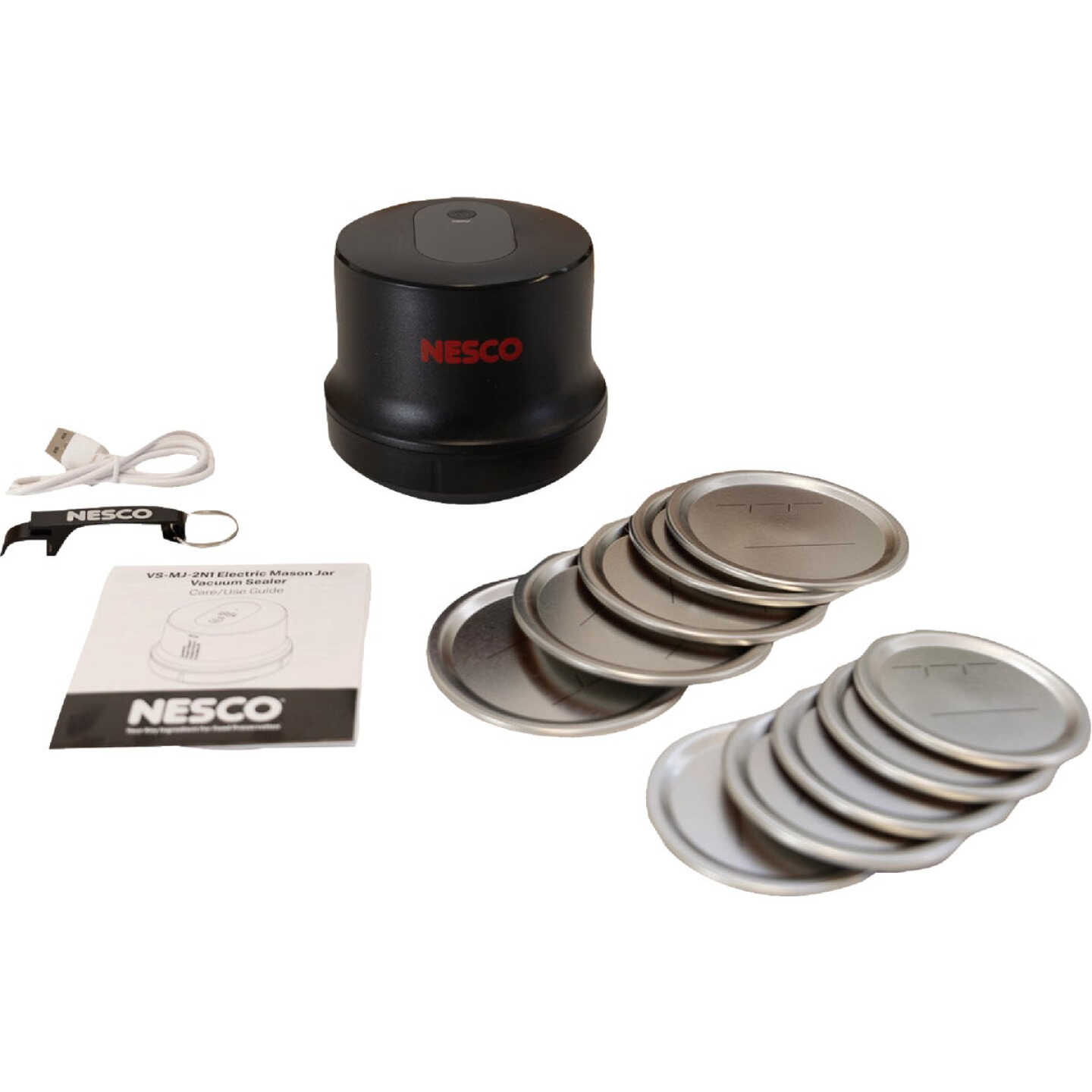 Nesco 2-In-1 Electric Mason Jar Vacuum Sealer Image 1