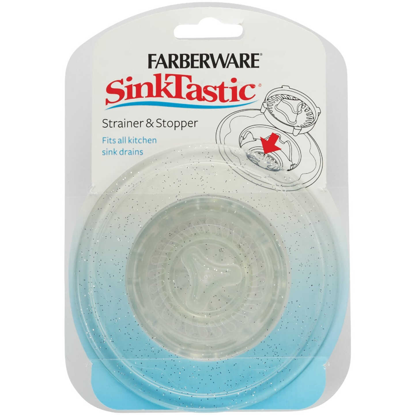 Farberware Pro Sinktastic 4-5/8 In. Strainer & Stopper Image 2