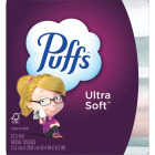 Puffs Ultra Soft Facial Tissue, 1 Mega Cube Box (72-Count) Image 1