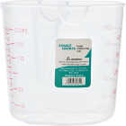 Smart Savers 2 Cup White Plastic Measuring Cup Image 2