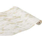 18"X75' WHITE MARBLE LNR Image 1