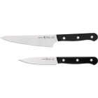 J. A. Henckels International Solution 2-Piece Prep Knife Set with Paring Knife and Prep Knife Image 1