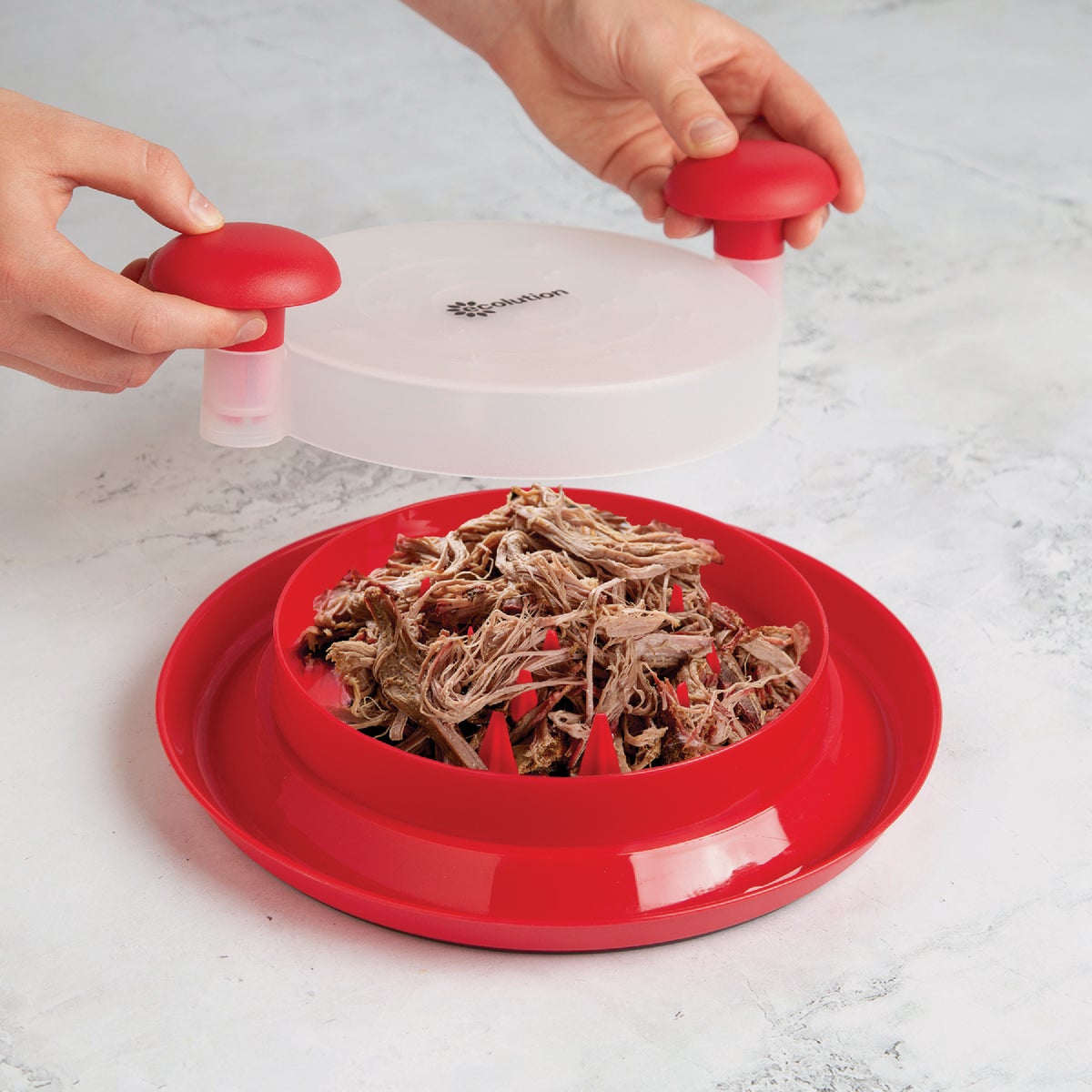 Ecolution Kitchen Extras Red Meat Shredder Image 5