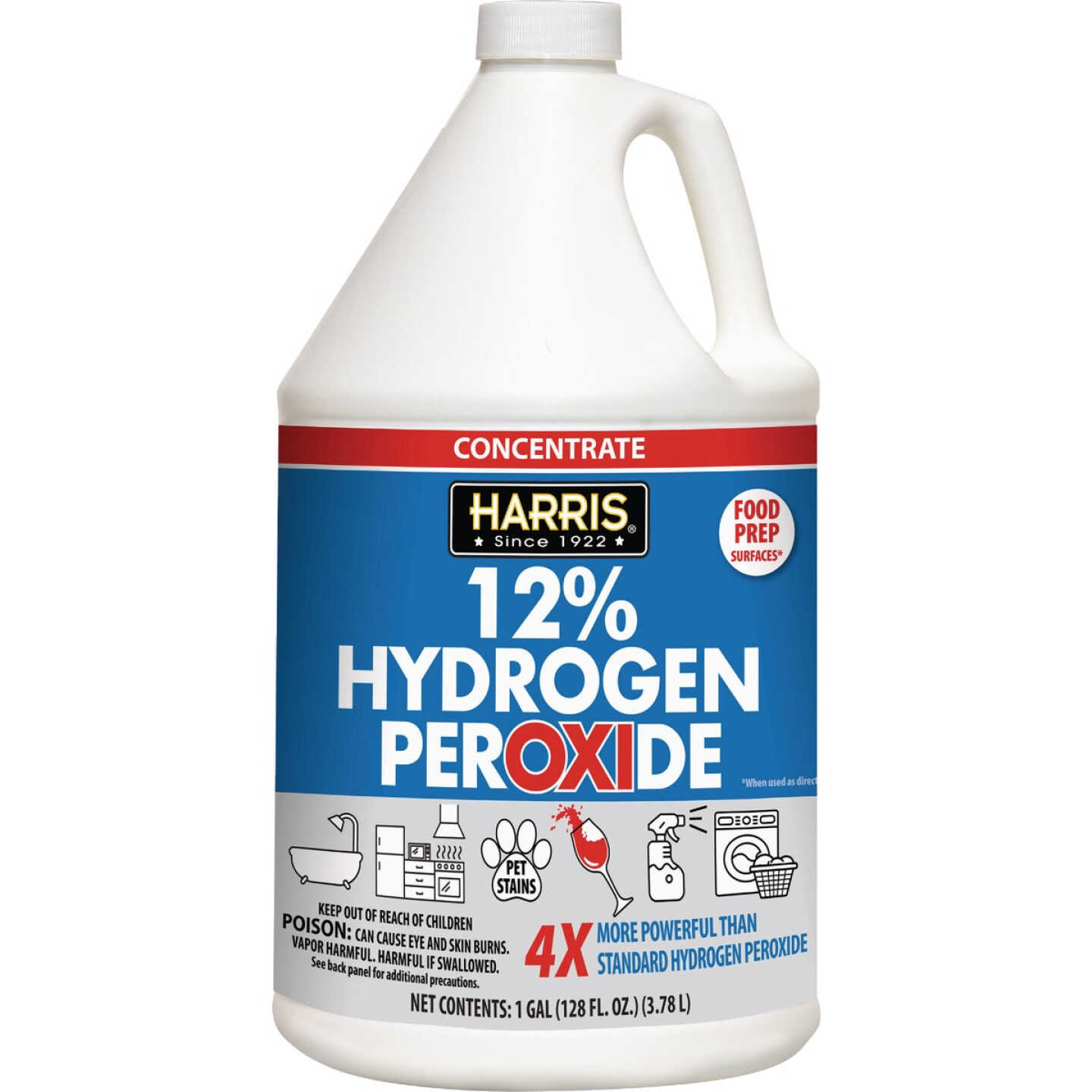 Harris 1 Gal. 12% Hydrogen Peroxide Concentrate Image 1