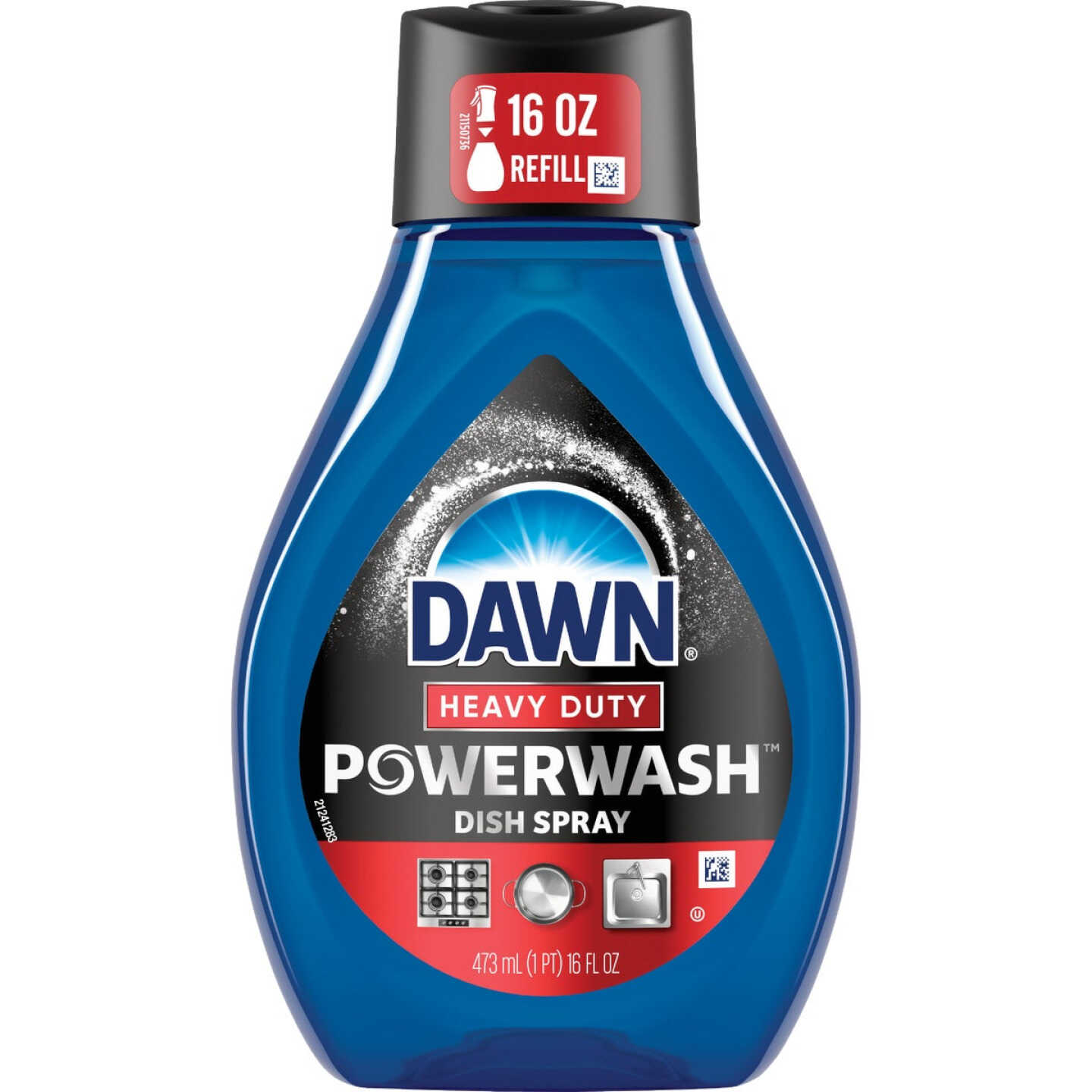 Dawn 16 Oz. Powerwash Heavy Duty Dish Spray All-Purpose Cleaner and Degreaser Refill Image 1