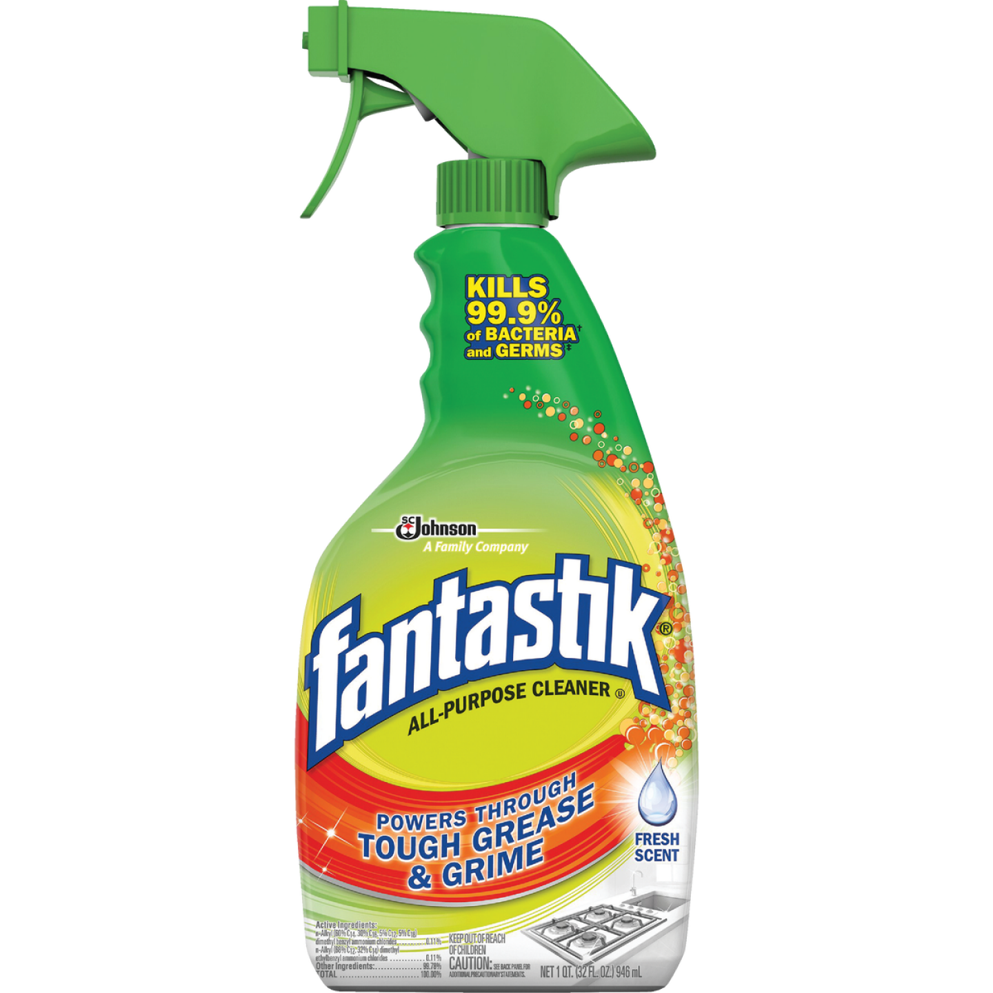 Fantastik Scrubbing Bubbles 32 Oz. All-Purpose Cleaner Antibacterial Image 1