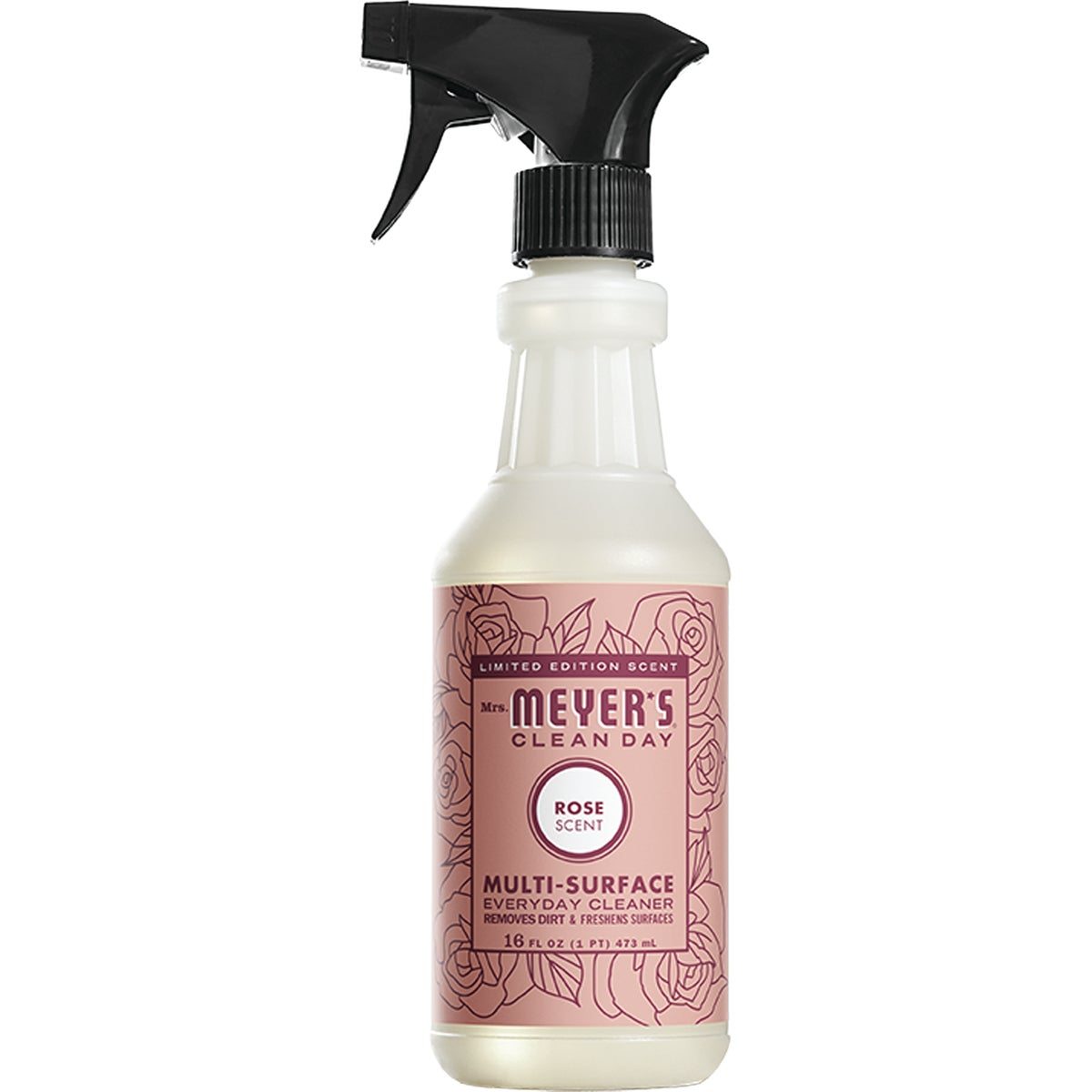 Mrs. Meyer's Clean Day 16 Oz. Rose Multi-Surface Everyday Cleaner Image 1