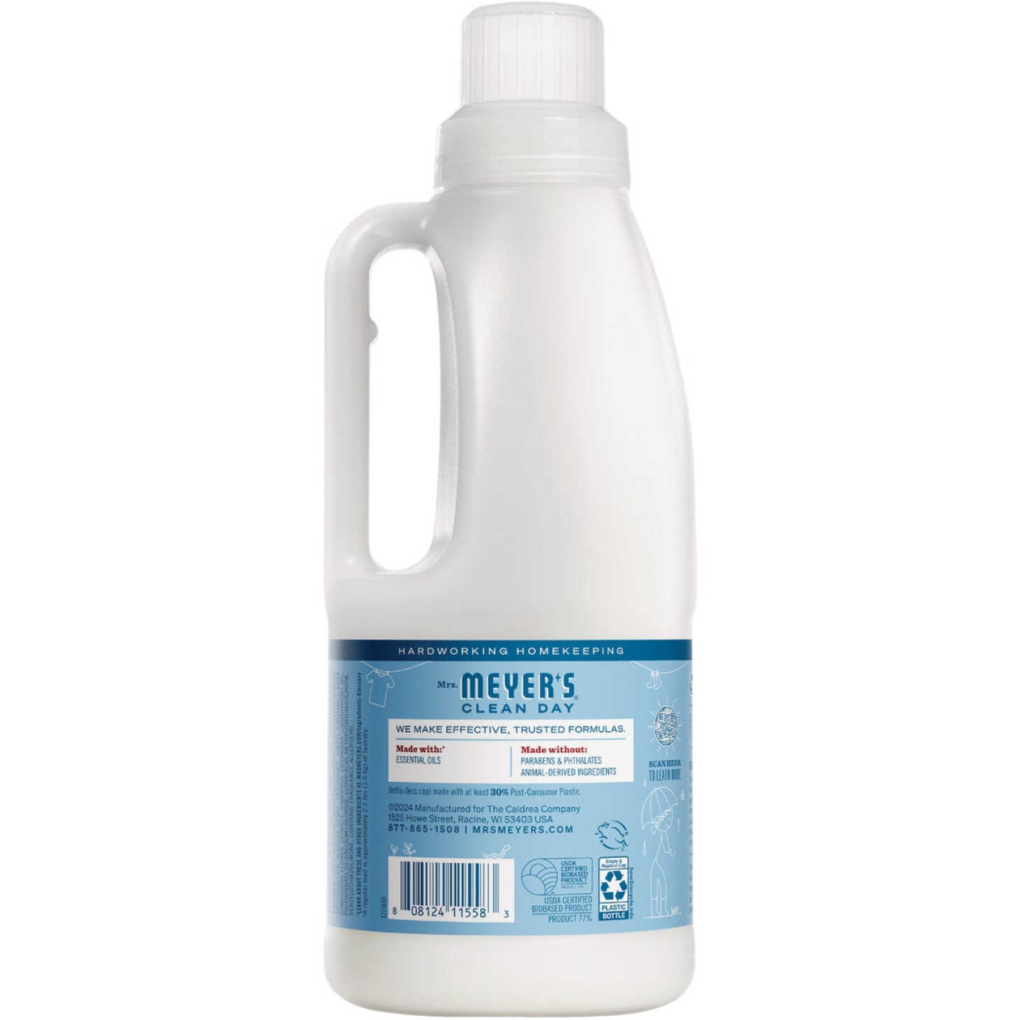 Mrs. Meyer's Clean Day 32 Oz. Rain Water Fabric Softener Image 2