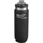Milwaukee PACKOUT 24 Oz. Black Insulated Bottle with Chug Lid Image 2
