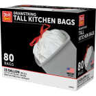 Do it Best 13 Gal. Tall Kitchen White Trash Bag (80-Count) Image 3