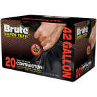 Brute Super Tuff 42 Gal. Contractor Black Trash Bag (20-Count) Image 1