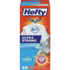 Hefty Ultra Strong 13 Gal. Clean Burst Tall Kitchen White Trash Bag (40-Count) Image 1