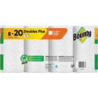 Bounty Full Sheet Paper Towels, 8 Double Plus Rolls Image 4