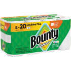 Bounty Full Sheet Paper Towels, 8 Double Plus Rolls Image 1