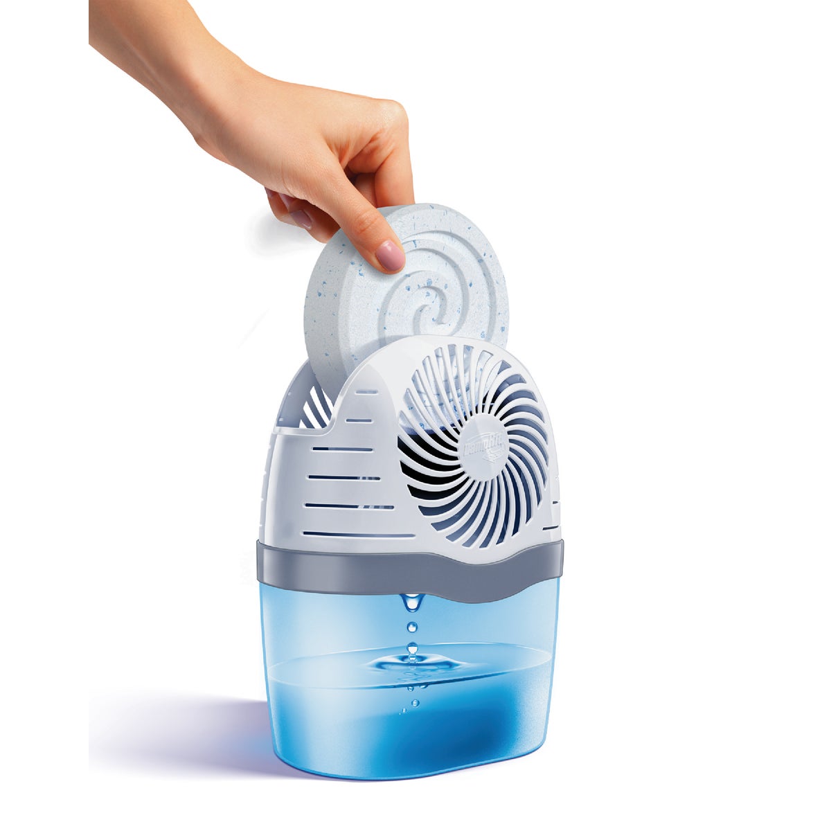 DampRid Moisture Absorber Drop-In Tablet Refill Pack, Fresh Scent, 15.8 Oz. (2-Pack) Image 2