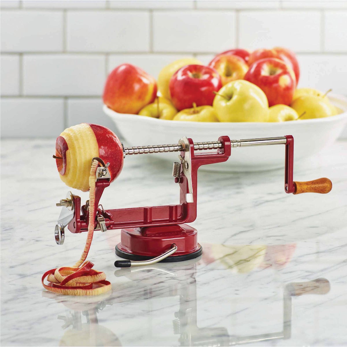 Amco Peel Away Apple Peeler with Suction Base Image 2