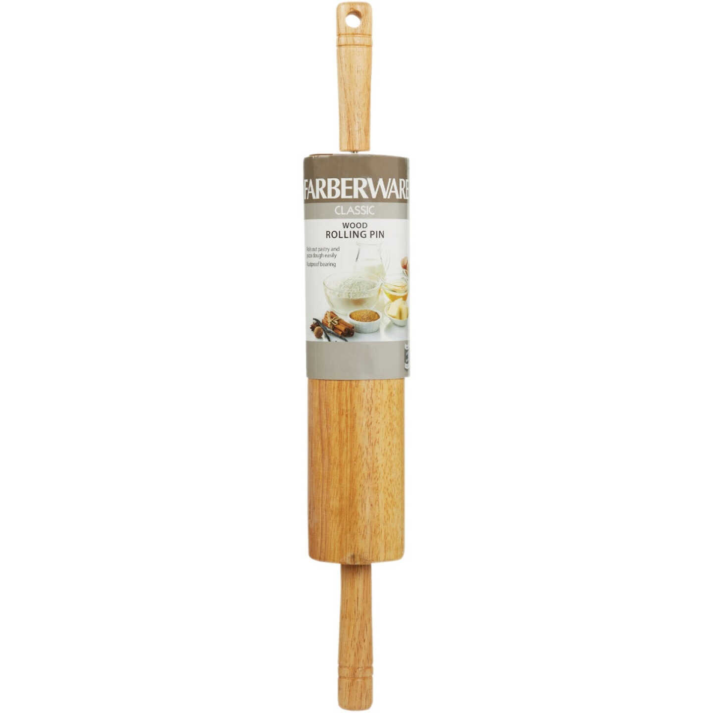 Farberware Classic Wood Rolling Pin Image 2