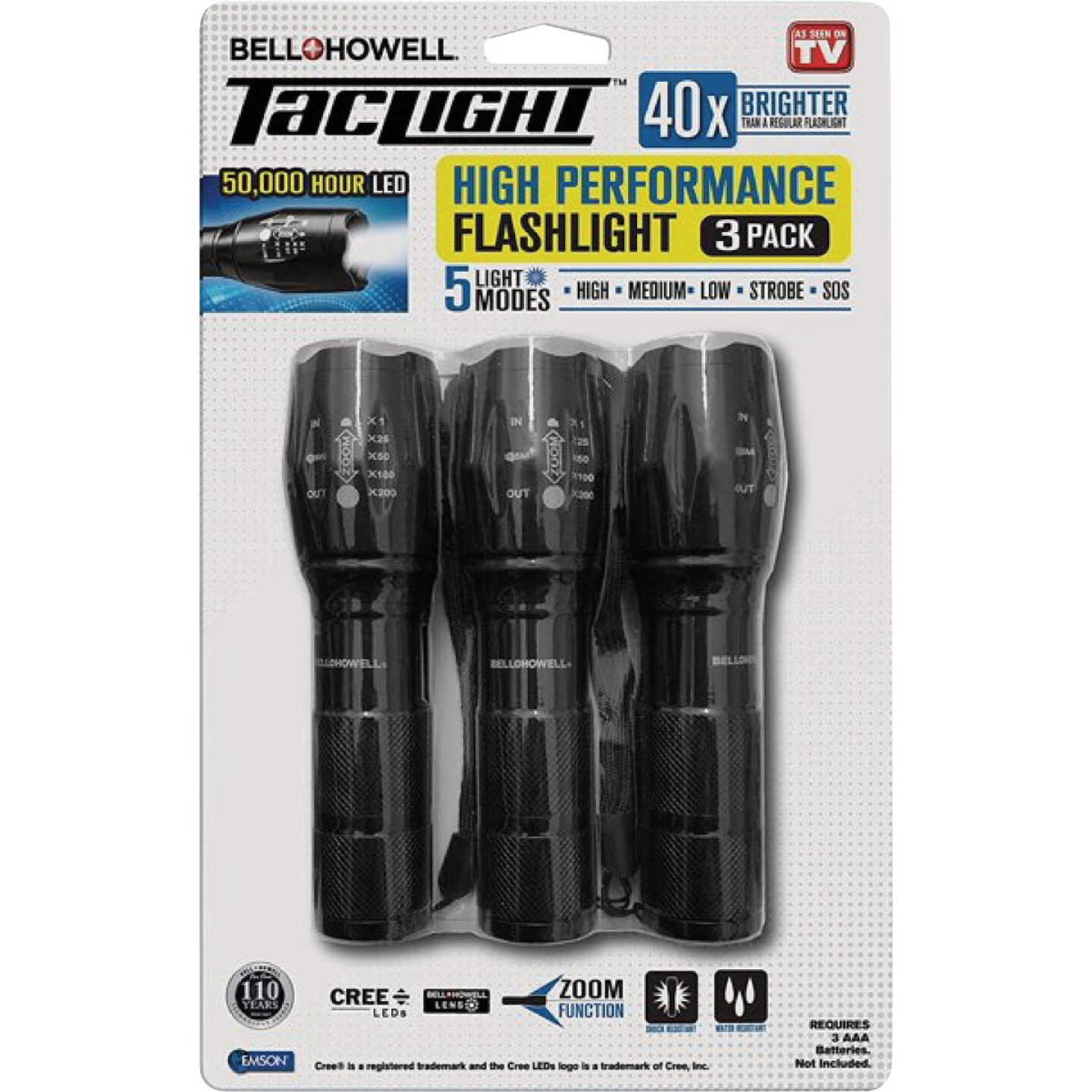 Bell+Howell Taclight Flashlights (3-Pack) Image 7
