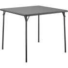 COSCO 34 In. x 34 In. Folding Table, Black Image 1