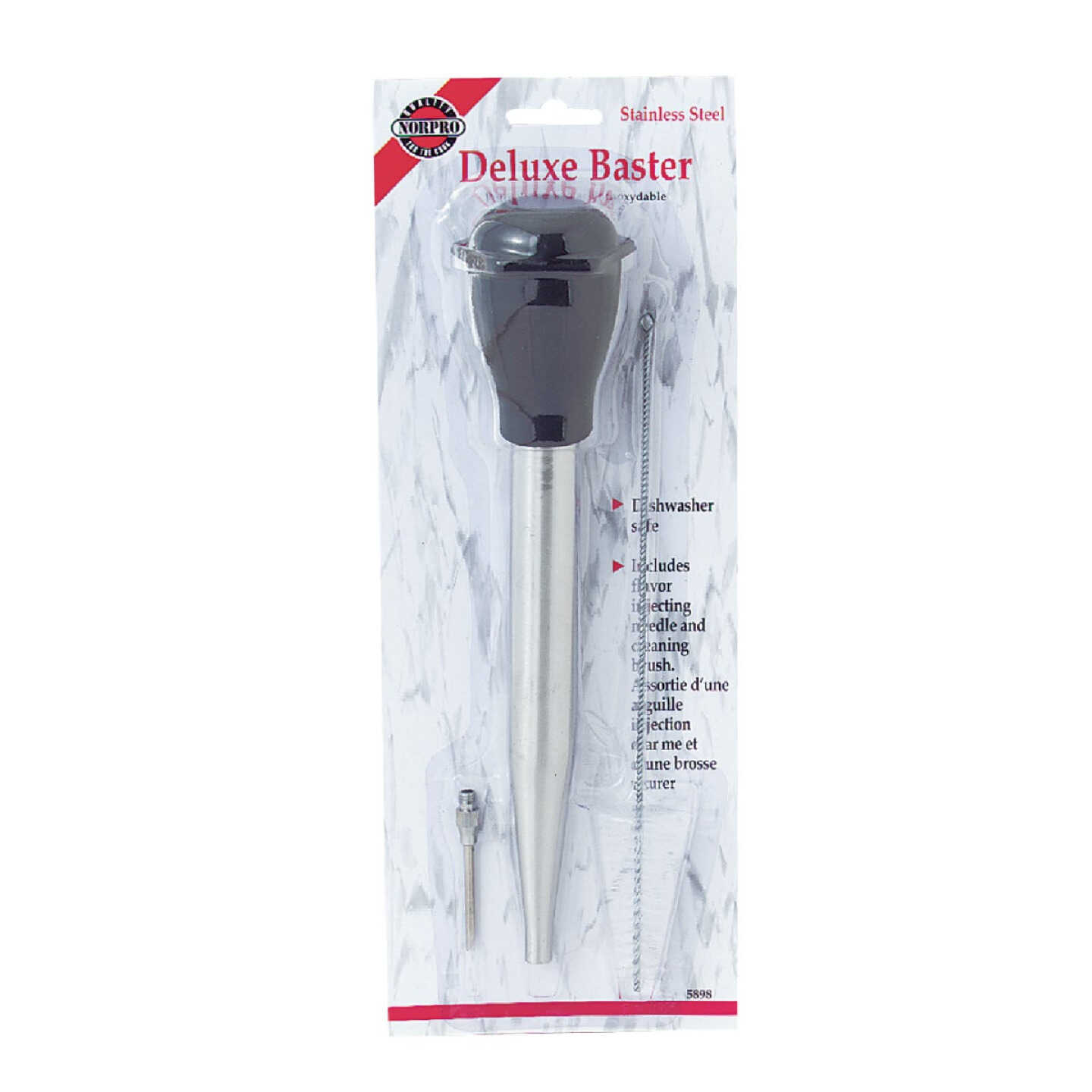 Norpro 11 In. Stainless Steel Baster Image 1