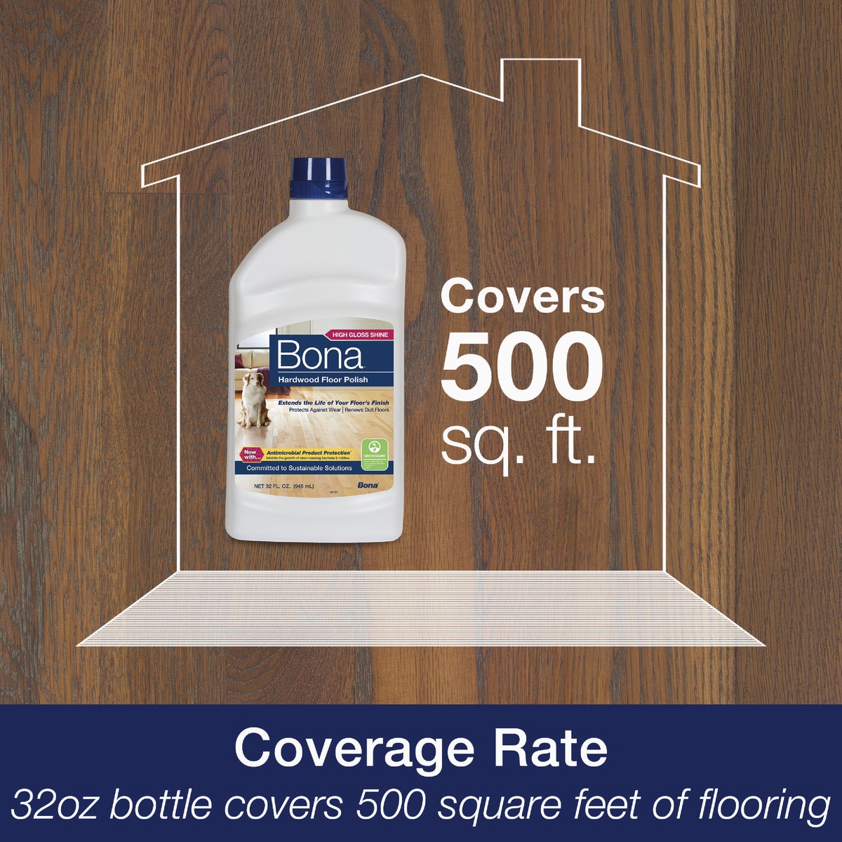 Bona 32 Oz. High Gloss Hardwood Floor Polish Image 3