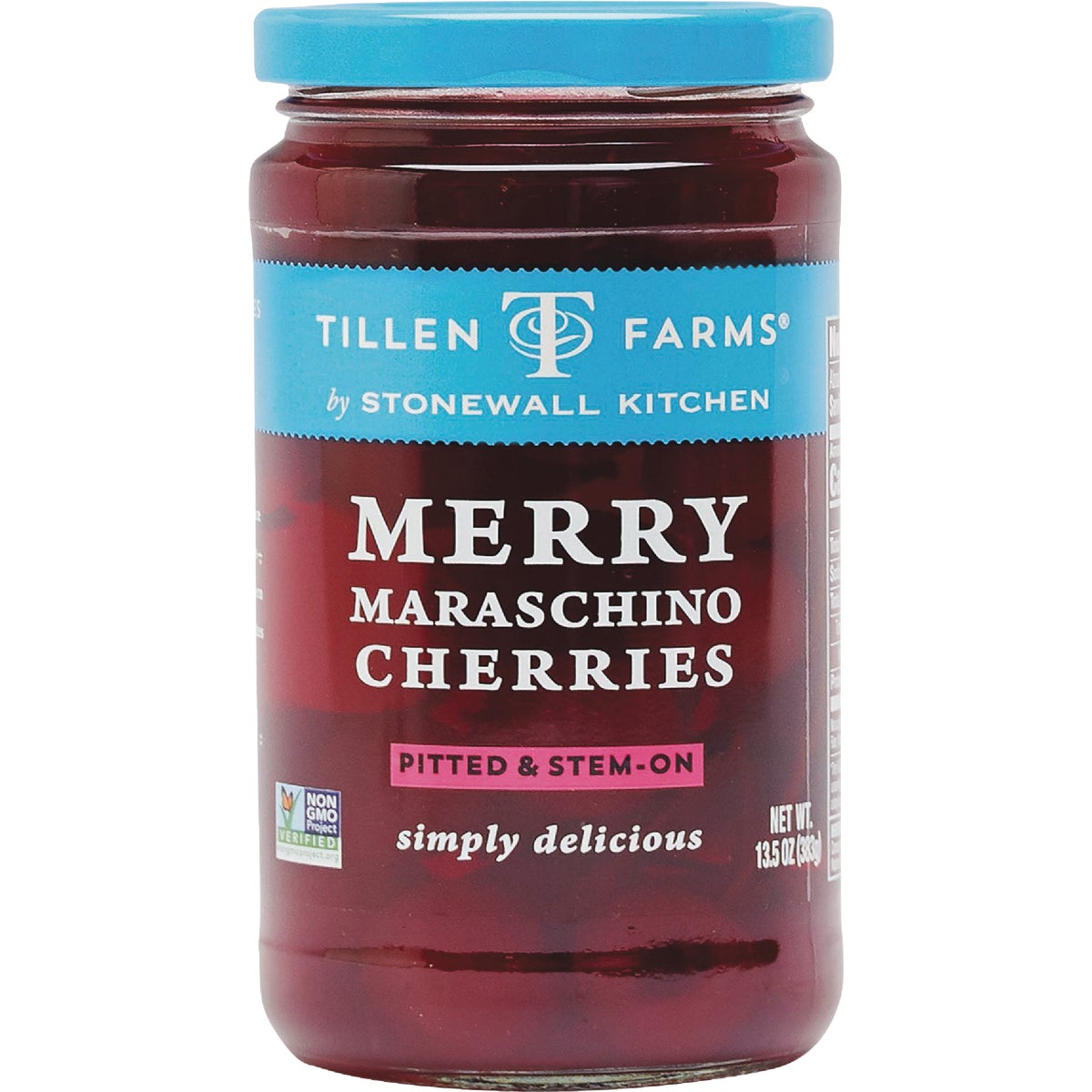Tillen Farms 13.5 Oz. Merry Maraschino Cherries