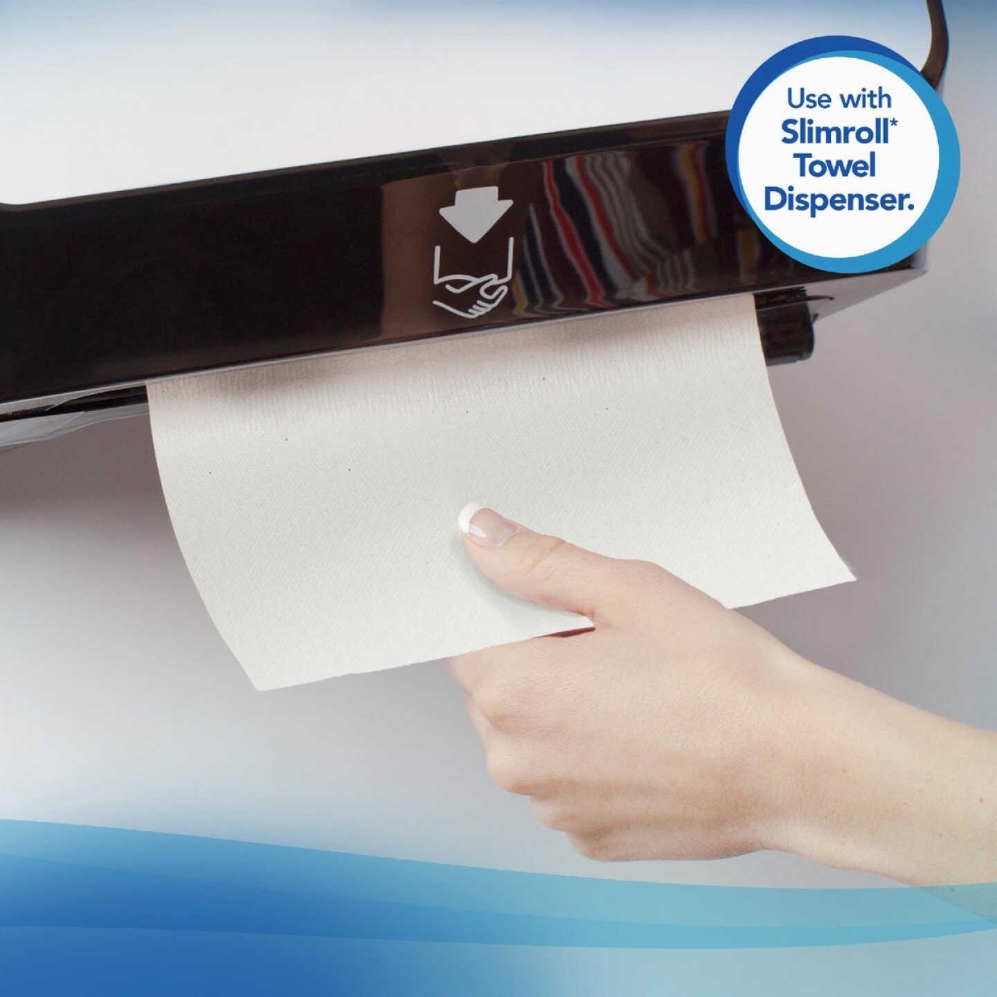 Kimberly Clark Scott Slimroll White Hard Roll Towels (6-Count) Image 2