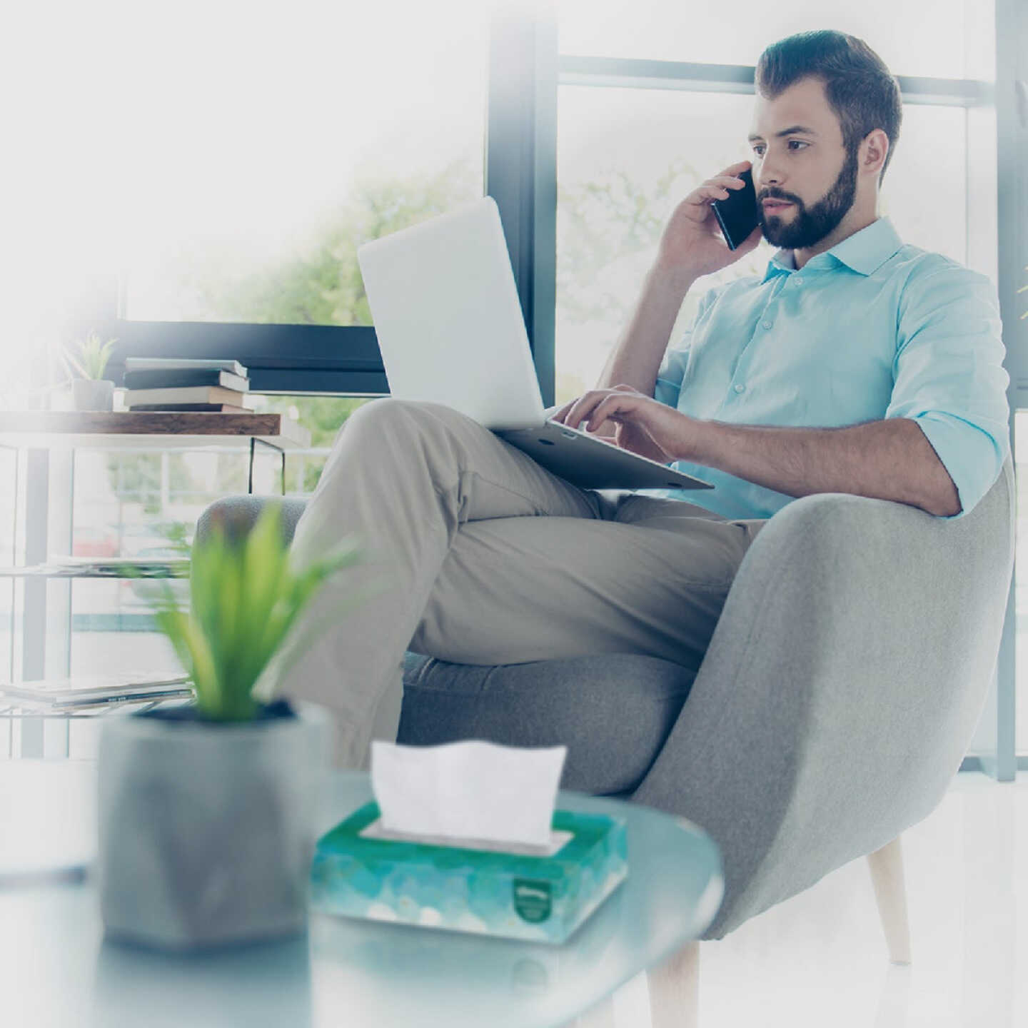 Kleenex Comfort Touch 100 Count 2-Ply White Facial Tissue (36-Pack) Image 2