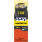 Hefty 55 Gal. Contractor Black Trash Bag (16-Count) Image 1