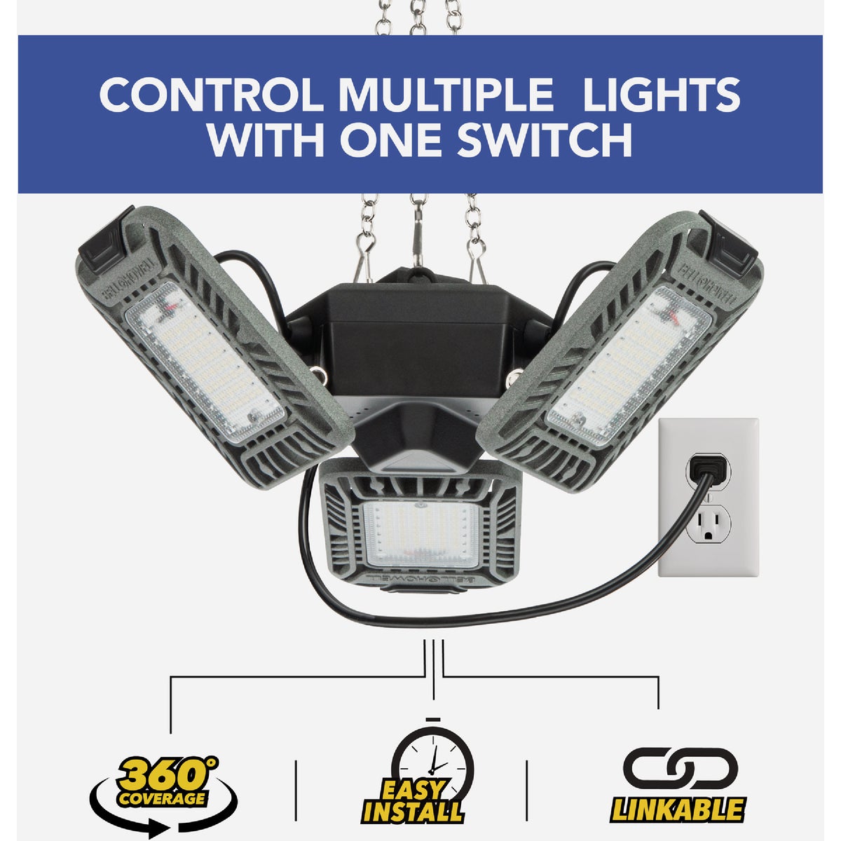 Bell+Howell Triburst 4000 Lumen Shop Light Image 3