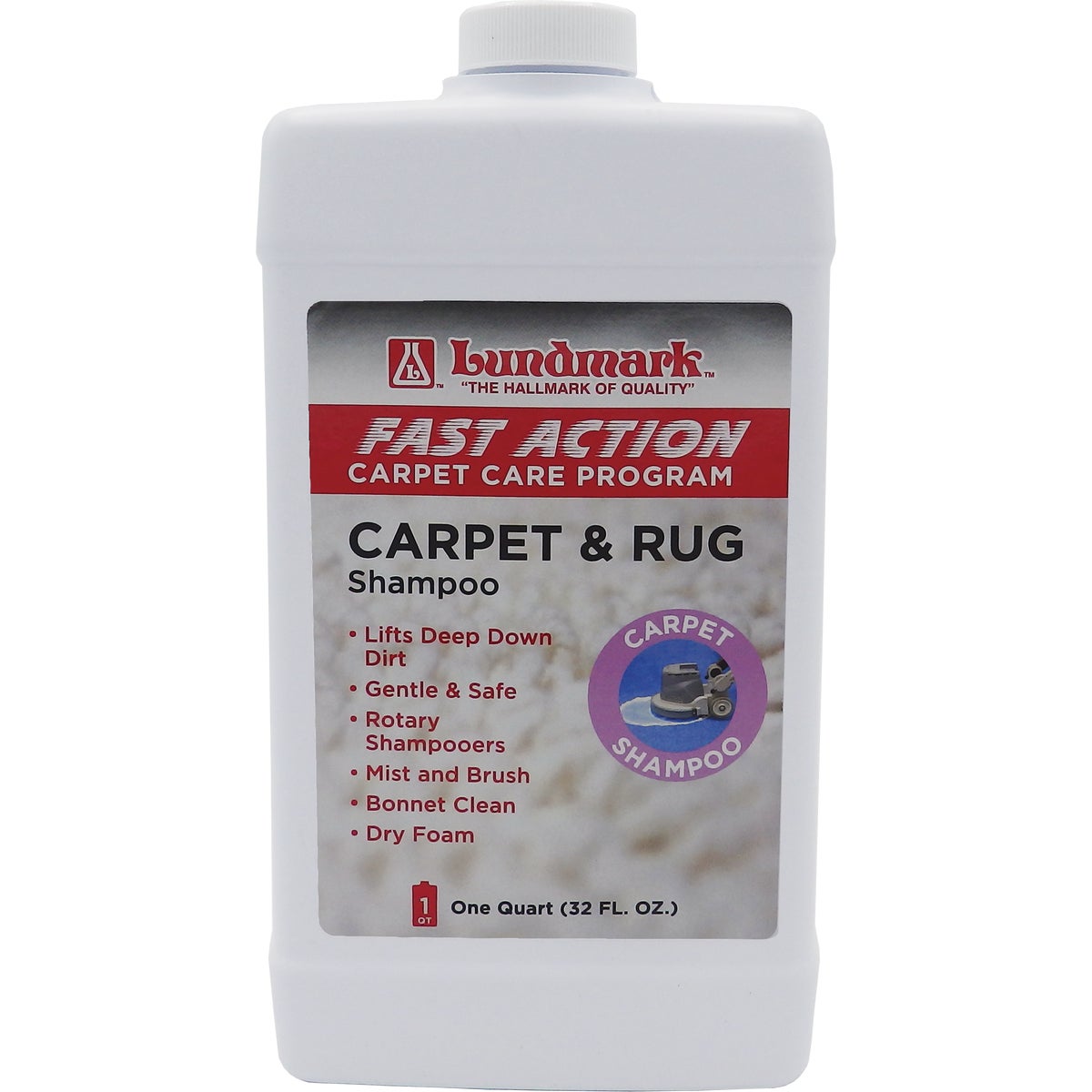 Lundmark 32 Oz. Fast Action Professional Carpet & Rug Shampoo