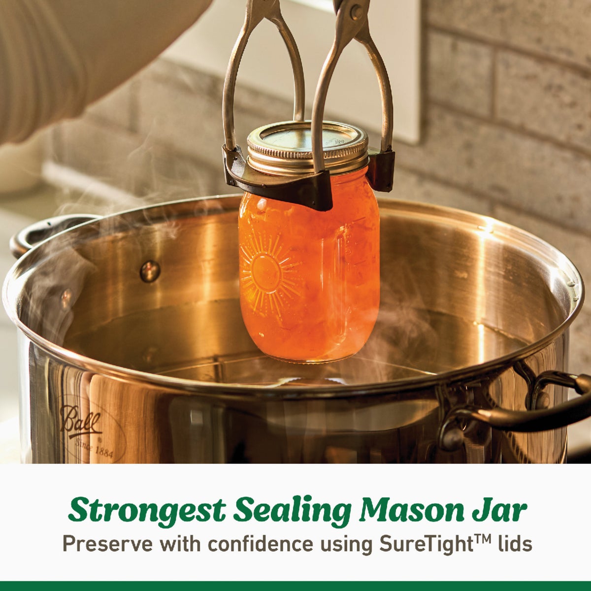 Ball 16 Oz. Limited Edition Sunshine Pint Mason Jar (4-Pack) Image 5