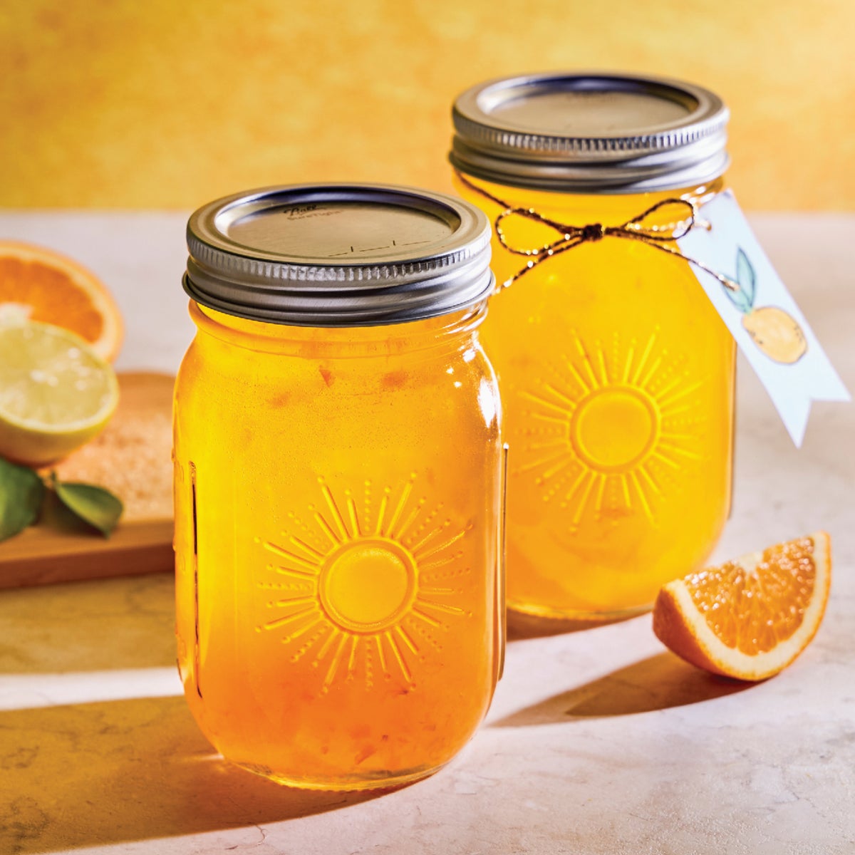 Ball 16 Oz. Limited Edition Sunshine Pint Mason Jar (4-Pack) Image 3