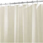 iDesign 72 In. x 72 In. Sand PEVA Shower Curtain Liner Image 1
