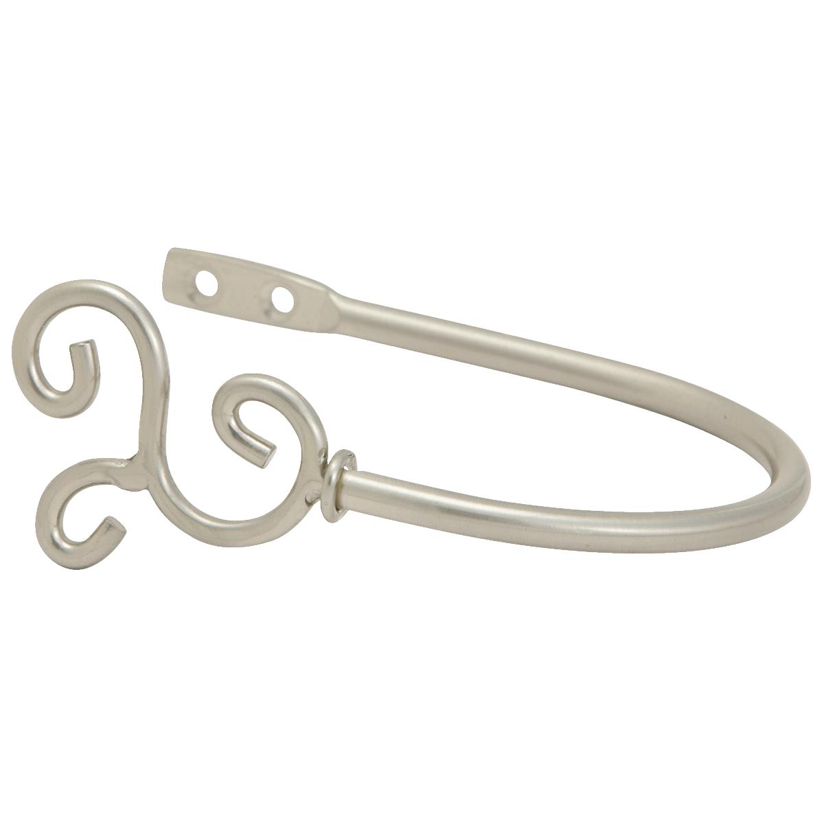 NICKEL SCROLL HOLDBACK