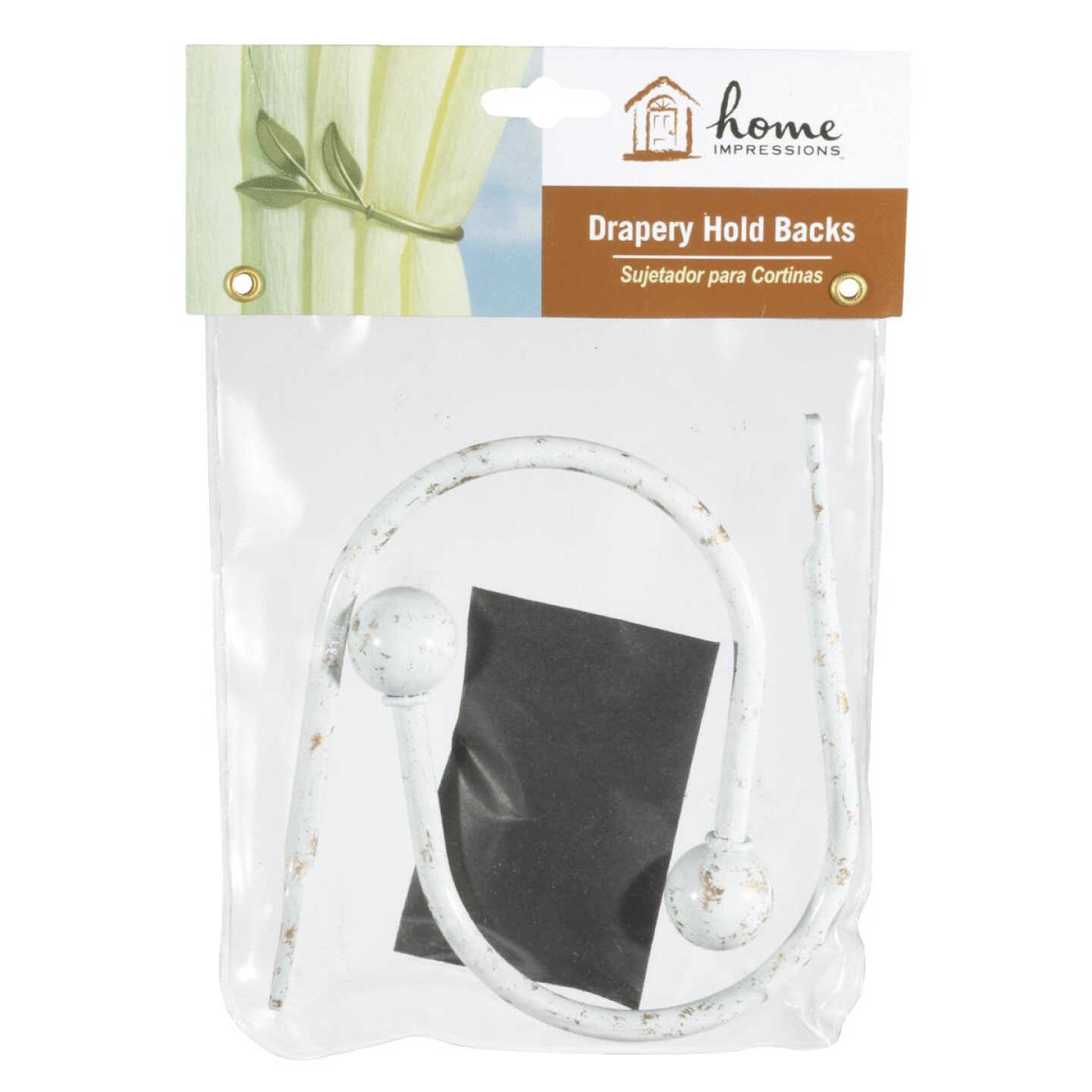 WHITE BALL HOLDBACK Image 1