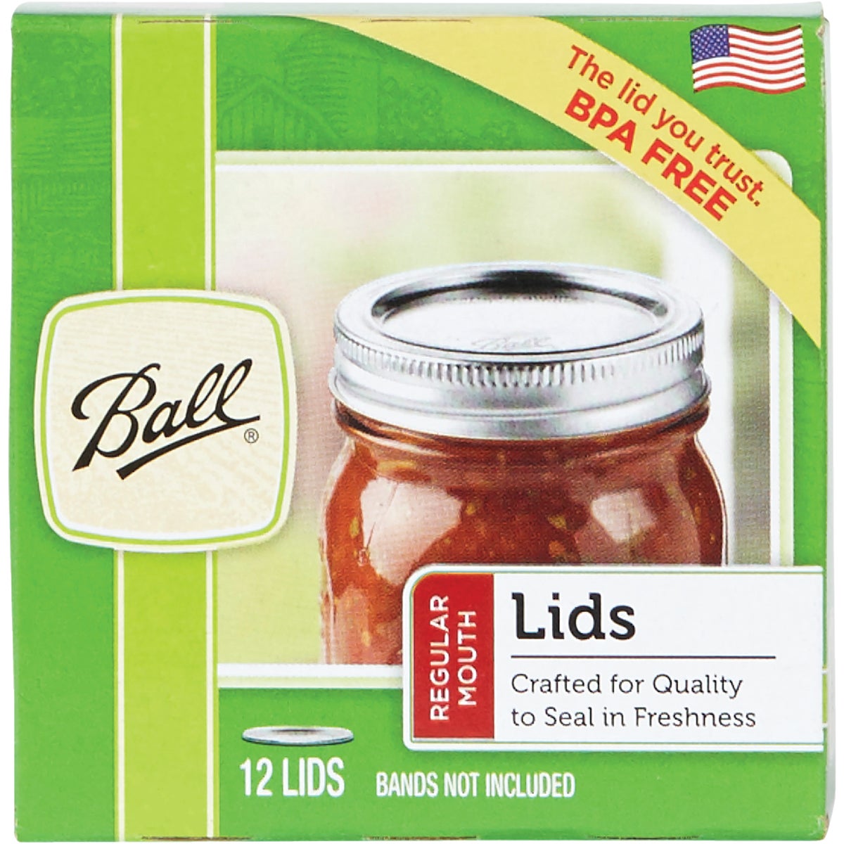 Ball Regular Mouth SureTight Lids (12-Count) Image 2