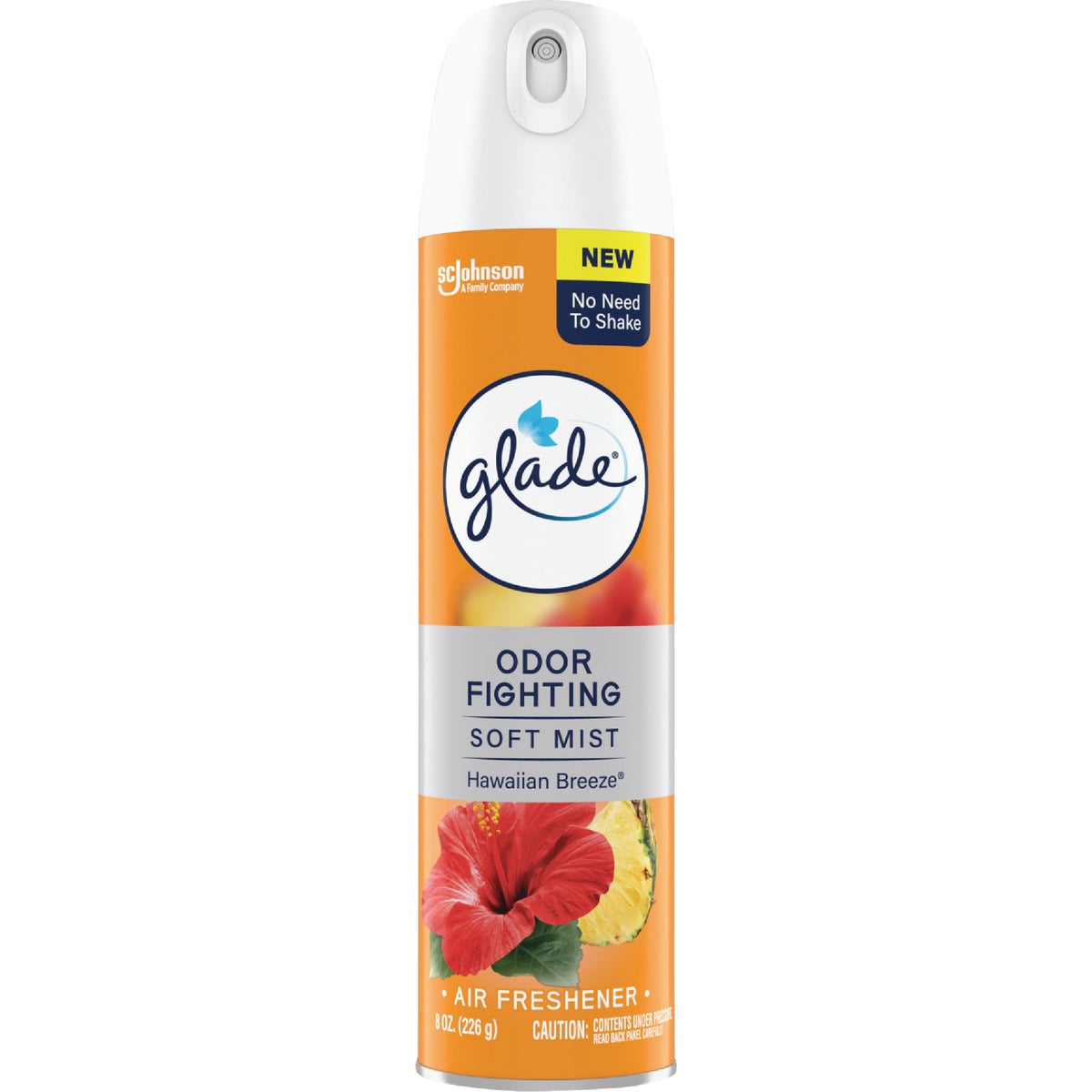 Glade 2X Fragrance 8 Oz. Hawaiian Breeze Spray Air Freshener